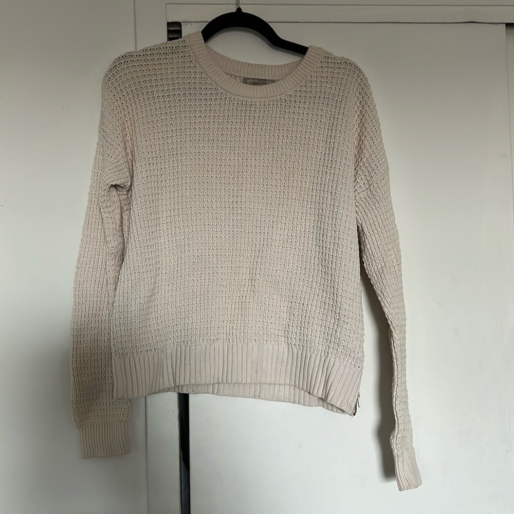 BR Cream Knit Sweater
